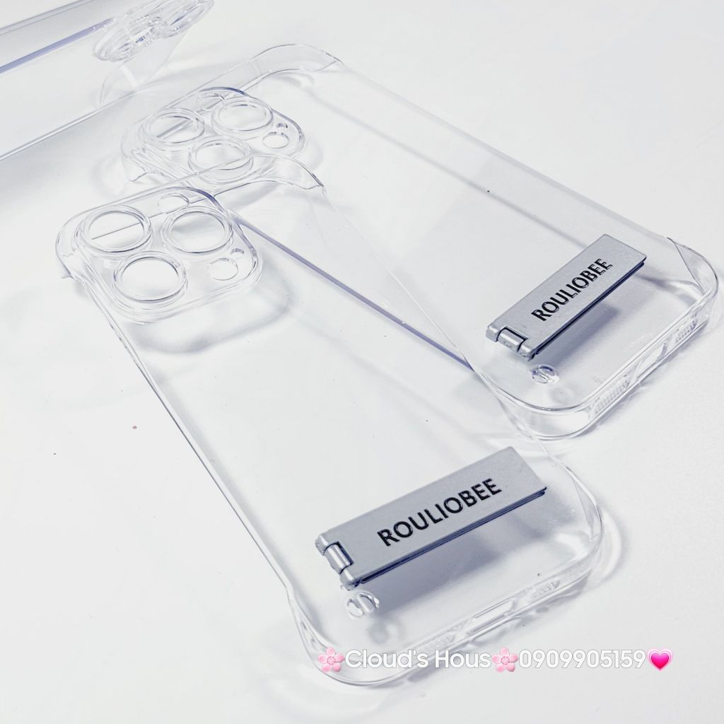 Case Ốp điện thoại iPhone Lưng Trong Cứng Không viền Chống dựng chính hãng Likgus iPhone 12/13/14/15/Pro/Promax