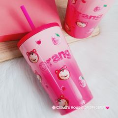 Tổng hợp Ly Giữ Nhiệt Gấu Dâu Lotso