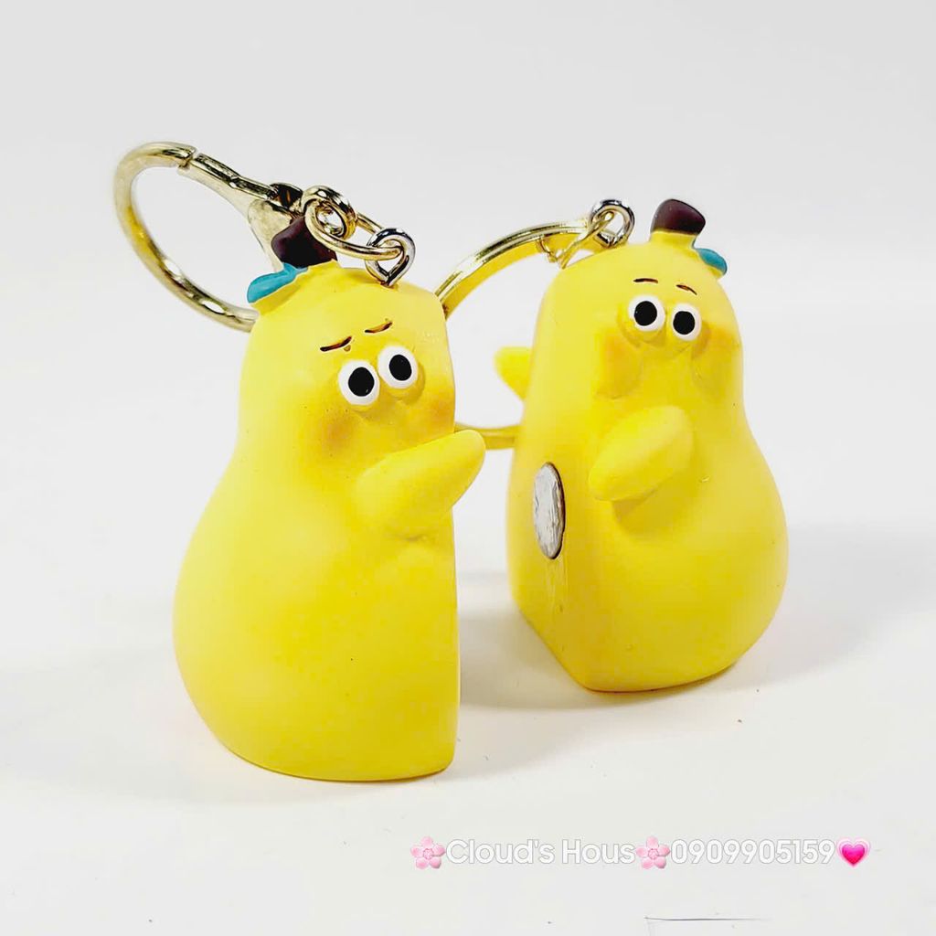 Móc Khóa Trái Chuối Đôi