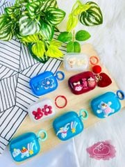 COVER AIRPOD Nhiều màu Icon nổi (MUA 1 TẶNG 1)