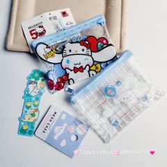 BÓP Ví Mini Trong Suốt In Hình Kute Sanrio Chính Hãng
