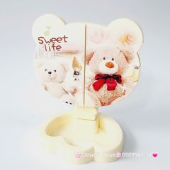 Gương Để Bàn Có Nắp Kèm Để Phụ Kiện