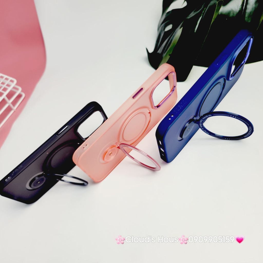 Case Ốp điện thoại iPhone X&M Trong viền hologram bóng iPhone 14Promax/ 15Promax (5 mẫu)