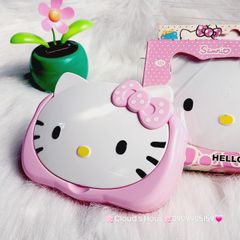Máy Tính Hello Kitty Gấp Gọn Kèm Lược Gương XD-1104A