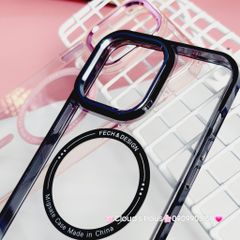 Case Ốp điện thoại iPhone X&M Trong viền hologram bóng iPhone 14Promax/ 15Promax (5 mẫu)