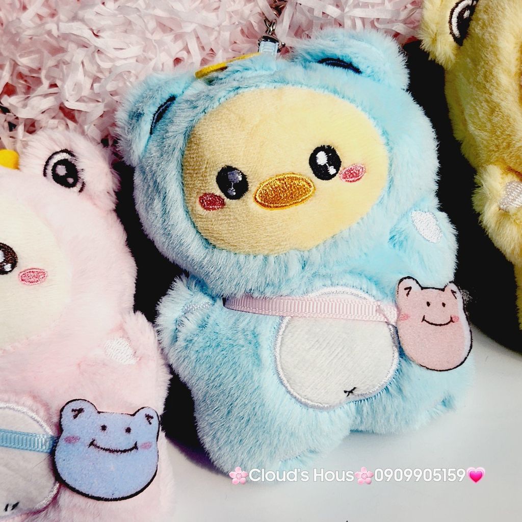 Móc Khóa Gấu Bông Đeo Túi Cosplay Nhiều Màu Dễ Thương (Có hương thơm)