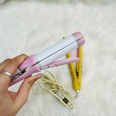 Máy Làm Tóc Mini Kemier 2 in 1 Summer Fruit - Máy Kéo tóc