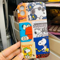 Case Ốp điện thoại iPhone Snoopy nhám bóng (2 mẫu)