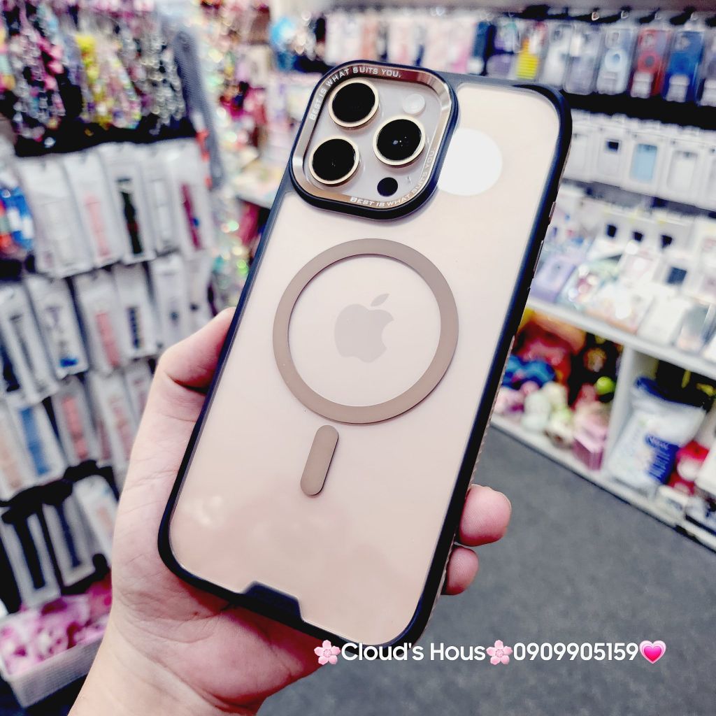 Case Ốp điện thoại iPhone Ốp Hoda Multicolor hỗ trợ sạc không dây cao cấp chính hãng cho 16 Pro, 16 Pro Max