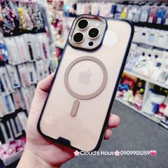 Case Ốp điện thoại iPhone Ốp Hoda Multicolor hỗ trợ sạc không dây cao cấp chính hãng cho 16 Pro, 16 Pro Max