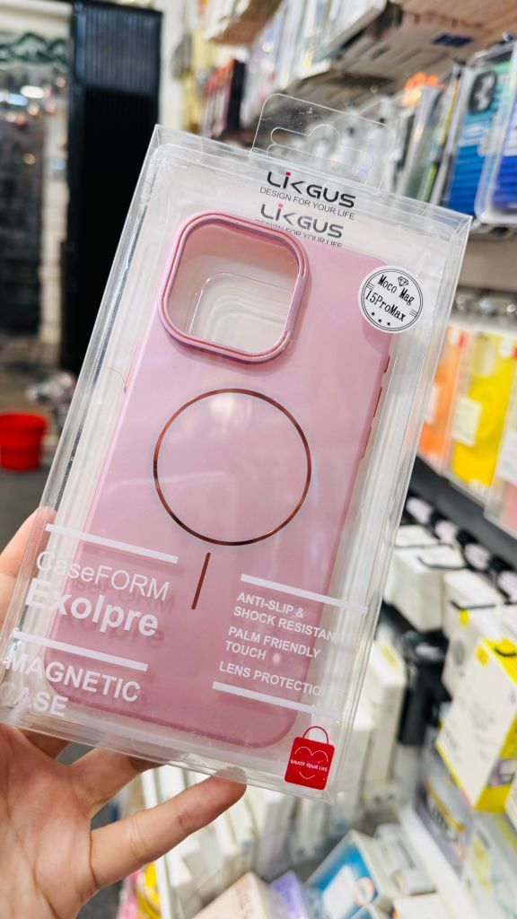 Case Ốp điện thoại iPhone Likgus Magsafe Nhiều Màu iPhone 14/15/16/Pro/Promax