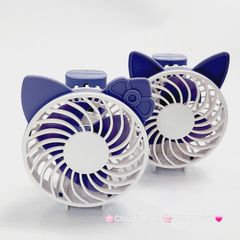 Quạt Cầm Tay - Để Bàn Tai Mèo Gập Được Đầu