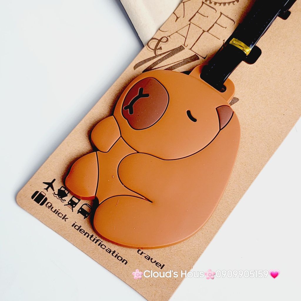 Tag Treo Vali Silicone Luggage Tag Đài Loan