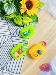 COVER AIRPOD Nhiều màu Icon nổi (MUA 1 TẶNG 1)