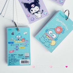 SỔ NOTE Có Bìa Cứng Hangyodon & Kuromi