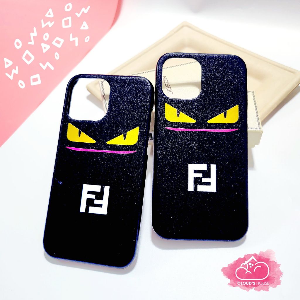 Case Ốp điện thoại iPhone Fendi Da Siêu ngầu  iPhone 11/12/13/14/Plus/Pro/Promax