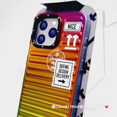 Case Ốp điện thoại iPhone Nhám Sọc ngang Hologram Youngkit chính hãng  iPhone 14/15/Pro/Promax