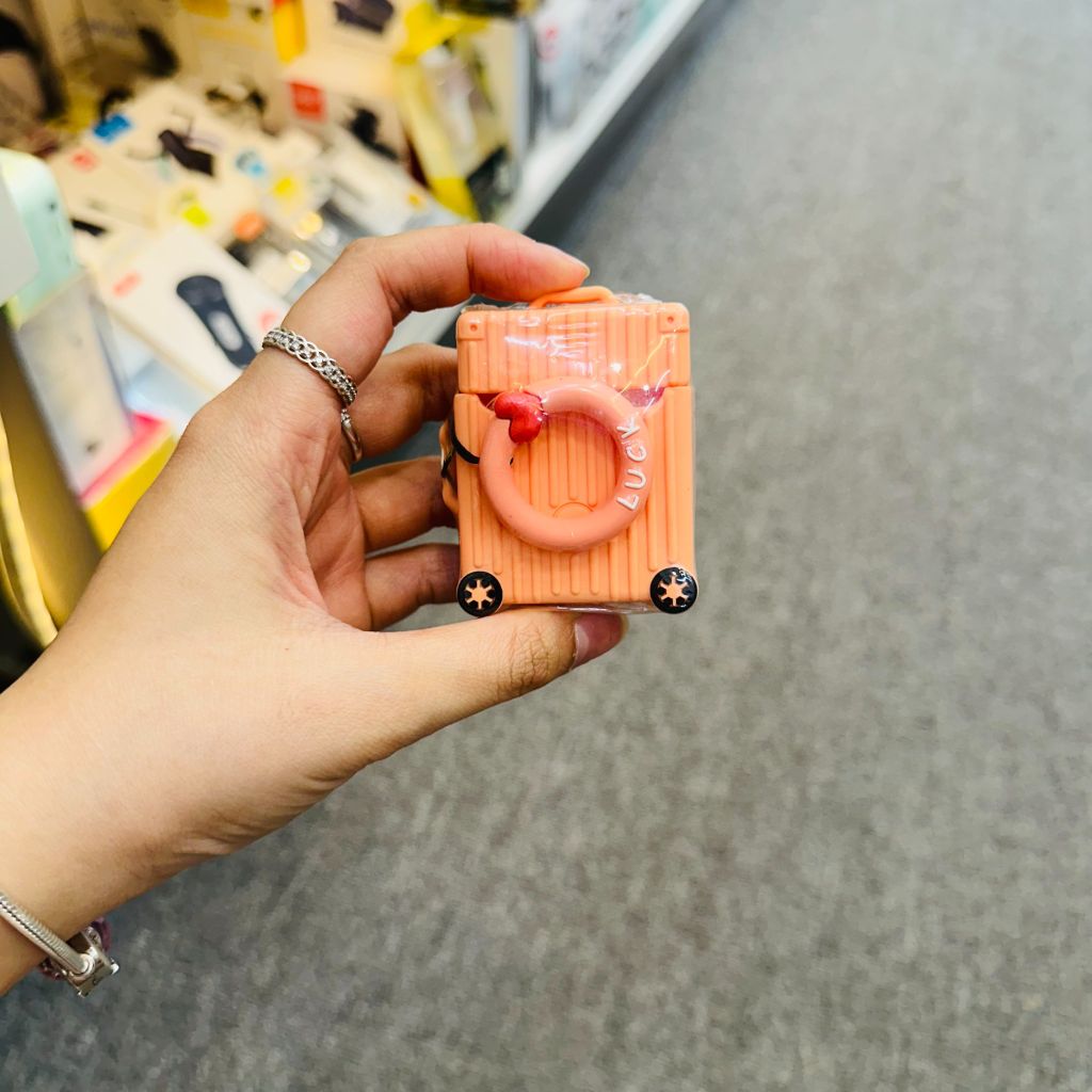 Cover Case Vỏ bảo vệ Airpod Su dẻo Vali Airpod 1/2/3/Pro/Pro2