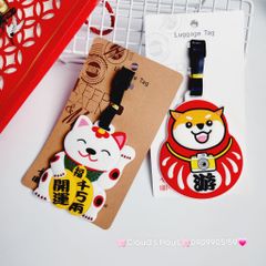 Tag Treo Vali Silicone Luggage Tag Đài Loan