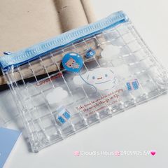 BÓP Ví Mini Trong Suốt In Hình Kute Sanrio Chính Hãng