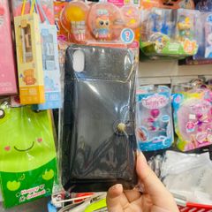 Case Ốp điện thoại iPhone da có đựng card nam (mẫu lẽ)