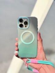 Case Ốp điện thoại iPhone TGVI'S Magsafe Trong Nhám Hologram iPhone 16/Pro/Promax