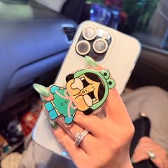 Case Ốp điện thoại iPhone Trong Crytal Magsafe Xanh Mint Pastel Case iPhone 12/13/14/15/16/Pro/Promax