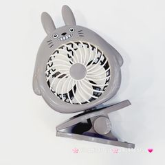 Mini Fan - Quạt kẹp Hình Động vật (Quạt sạc) Sz lớn