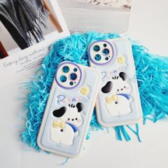 CASE IPHONE NHÁM DA Chó Pochacco SIÊU KUTE QUAY MÔNG