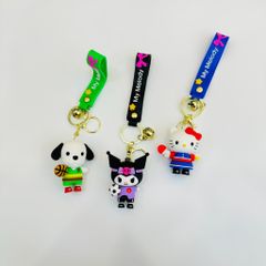 Móc Khóa Kitty Kuromi Snoopy Thể thao My Melody