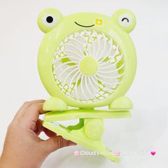 Mini Fan - Quạt kẹp Hình Động vật (Quạt sạc) Sz lớn
