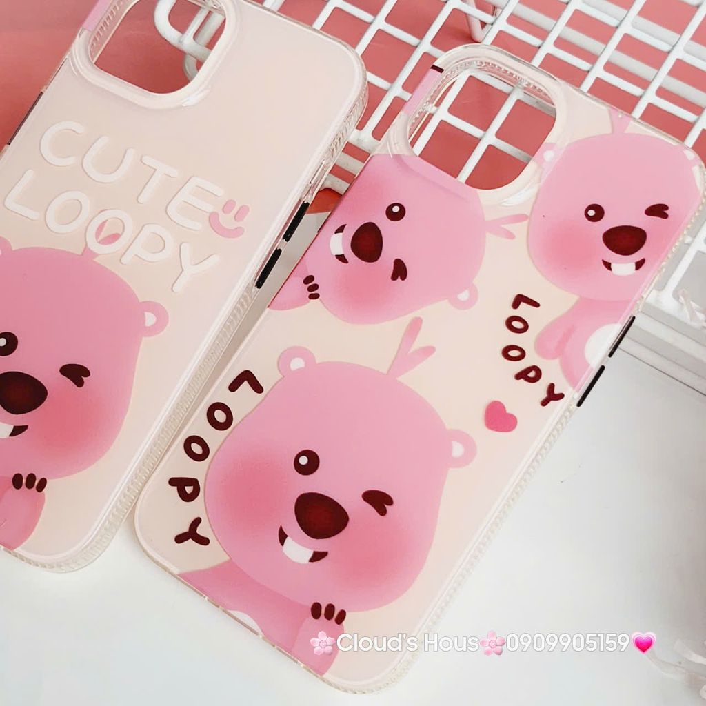 Case Ốp điện thoại iPhone Chuột Cute Loopy iPhone 13/14/15/Pro/Promax