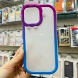 CASE iPhone TRONG VIỀN MÀU OMBRE CAMERA CÀI NƠ ( viền thẳng)
