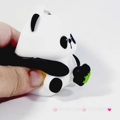 Móc Khóa Động Vật Con Thú Bóp Mắt Lồi Dễ Thương