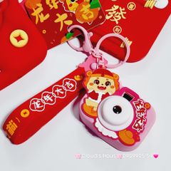 Móc Khóa Máy Ảnh Cosplay Lân TẾT