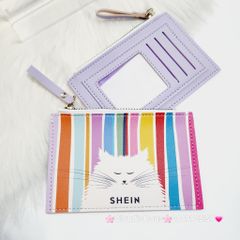 Bóp móc khóa da Shein nhiều mẫu