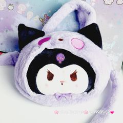 Túi xách Sanrio Kuromi Cinnamoroll Melody Bông