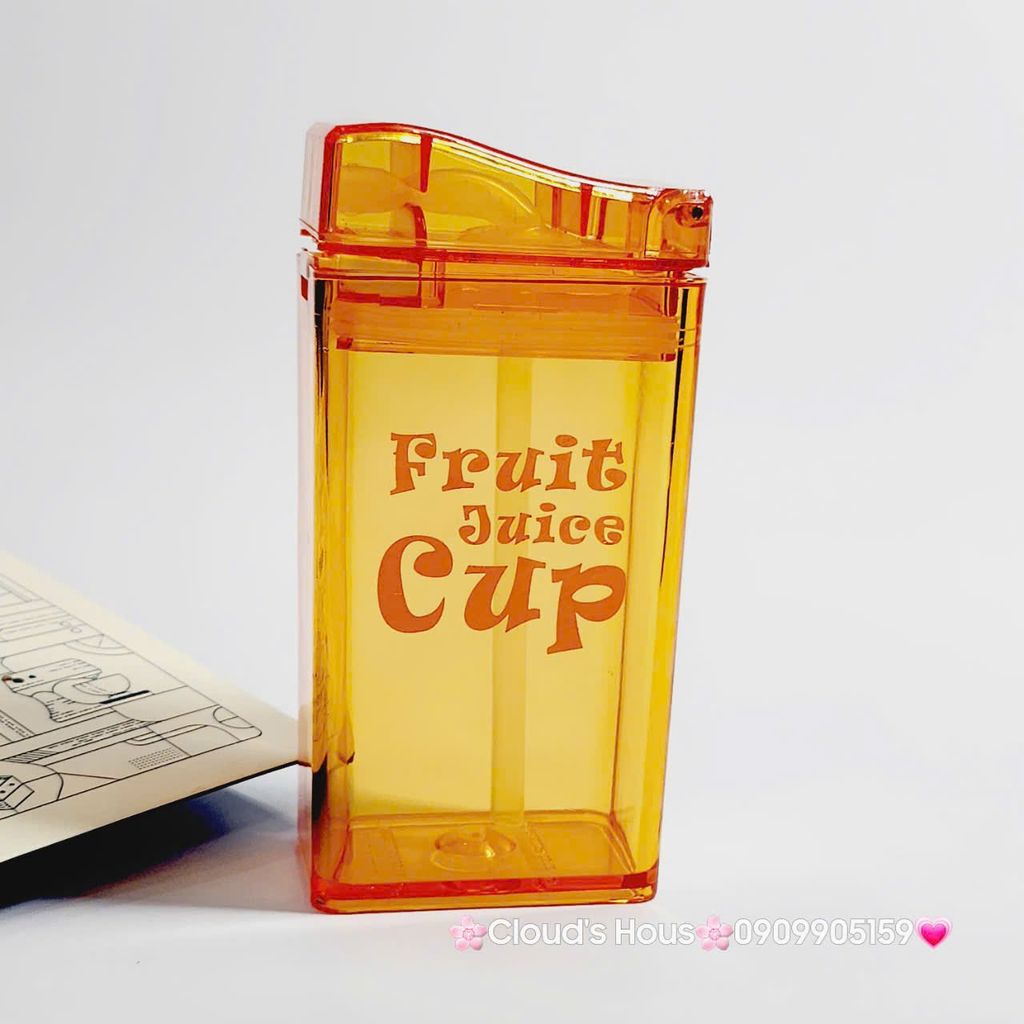 Bình Nước Nhựa Fruit Juice Cup Mini