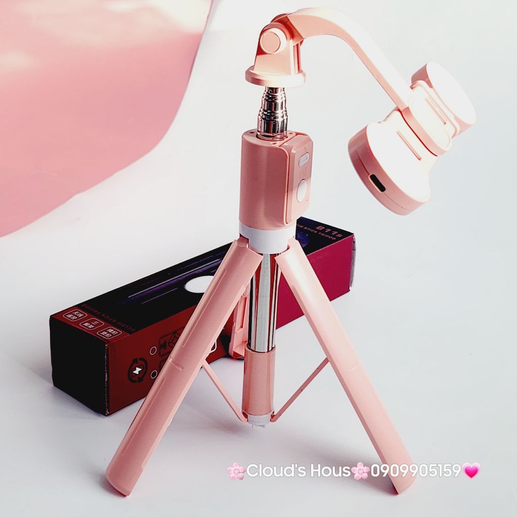 GẬY SELFIE KẾT NỐI BLUETOOTH CÓ CHÂN TRIPOD B11S