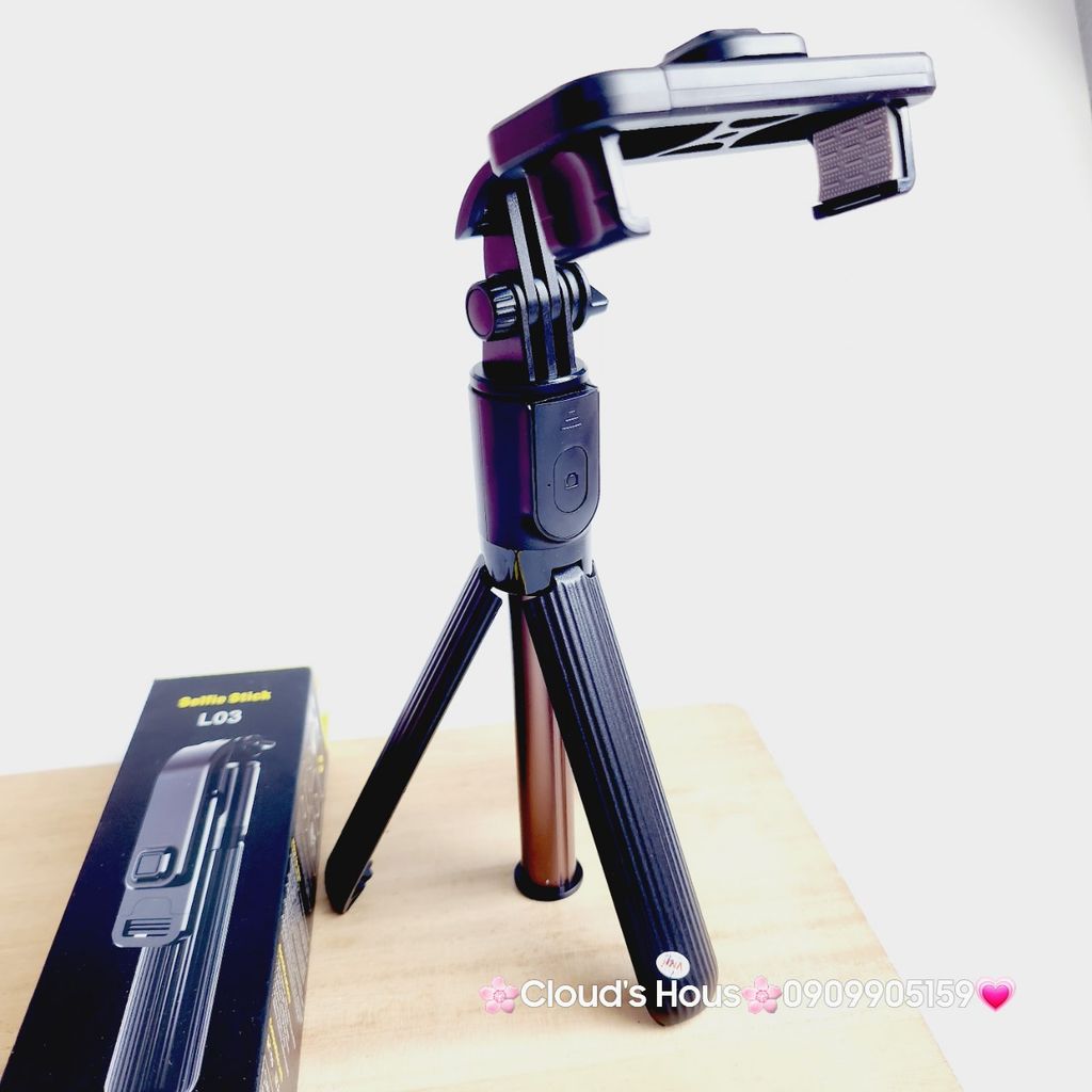 Gậy Selfie kết nối Bluetooth có chân Tripod L03