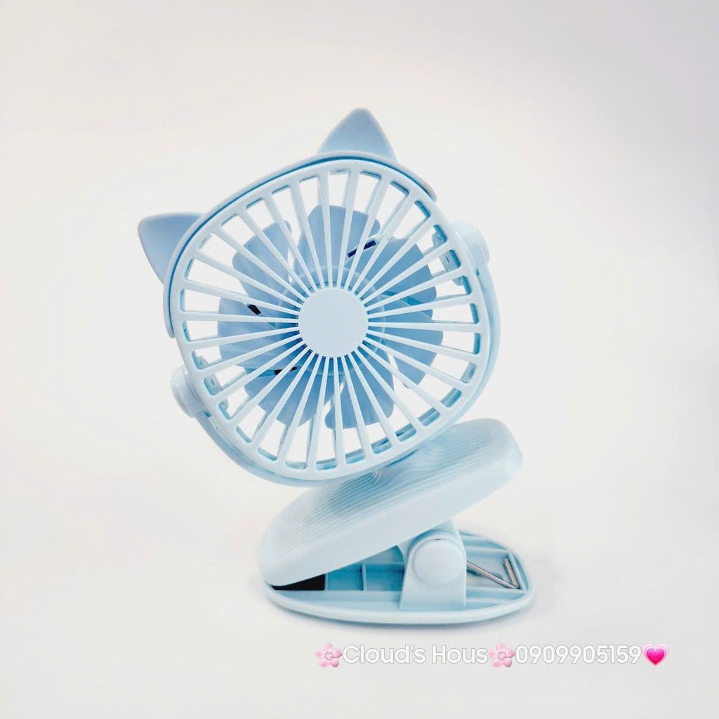 Mini Fan - Quạt kẹp size nhỏ siêu kute Nhiều Màu