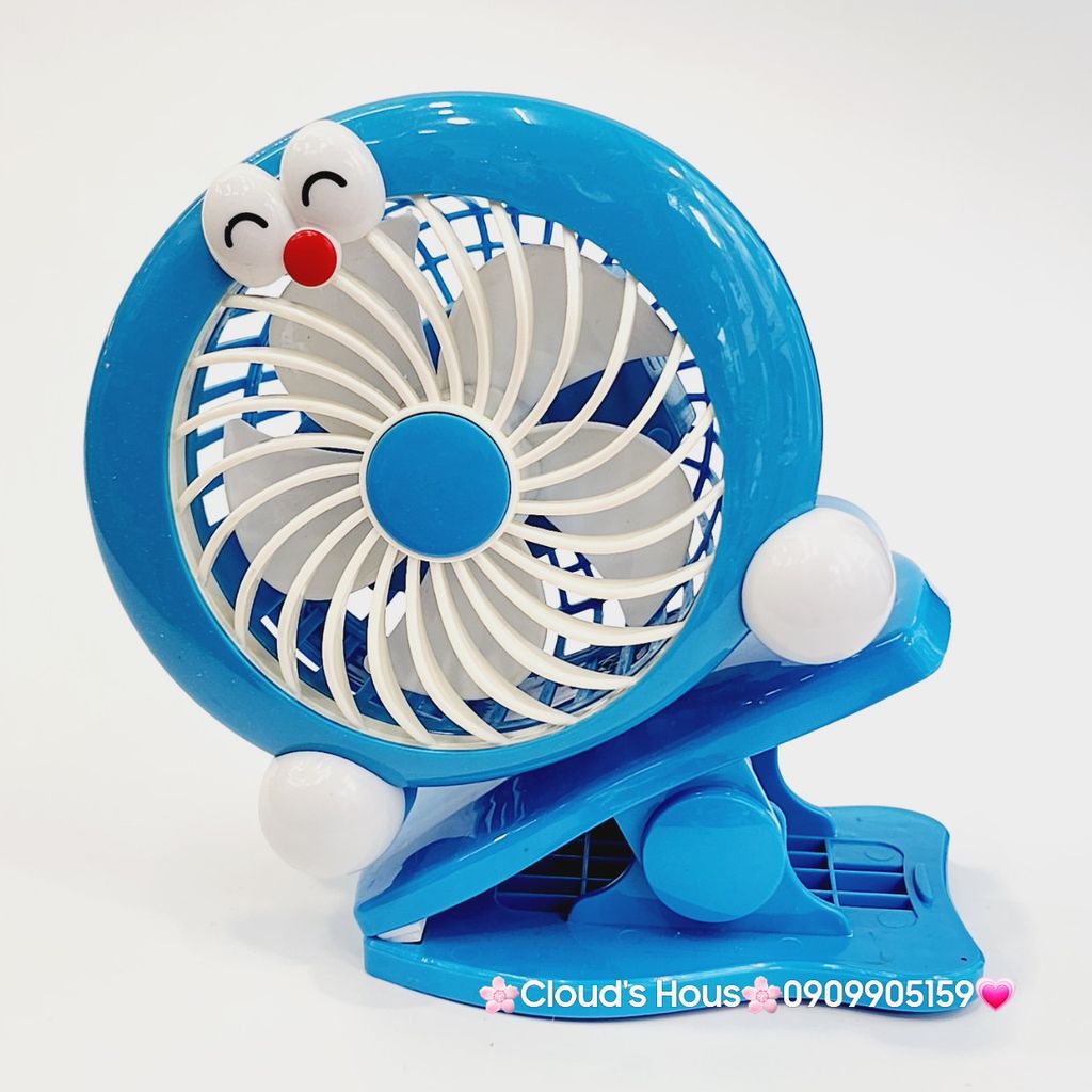 Mini Fan - Quạt kẹp Hình Động vật (Quạt sạc) Sz lớn