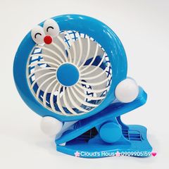 Mini Fan - Quạt kẹp Hình Động vật (Quạt sạc) Sz lớn