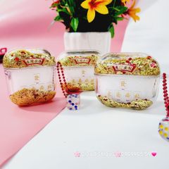 Cover Case Vỏ bảo vệ Airpod Vàng Bling Bling Charm Xúc xắc Airpod 1/2/3/Pro/Pro2 - TẾT