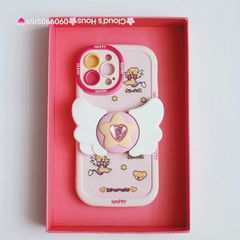 Case Ốp điện thoại iPhone Sakura Thủ Lĩnh Thẻ Bài Kero Kèm Popsocket iPhone 7Plus/8Plus/X/Xs/XSMax/11/12/13/14/15/Pro/Promax