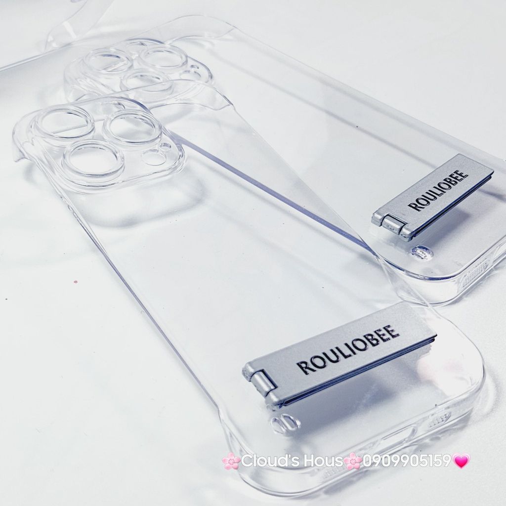 Case Ốp điện thoại iPhone Lưng Trong Cứng Không viền Chống dựng chính hãng Likgus iPhone 12/13/14/15/Pro/Promax