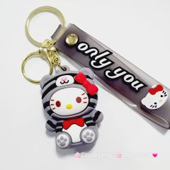 Móc Khóa Sanrio Kuromi Cinnamoroll Flan dây Only you