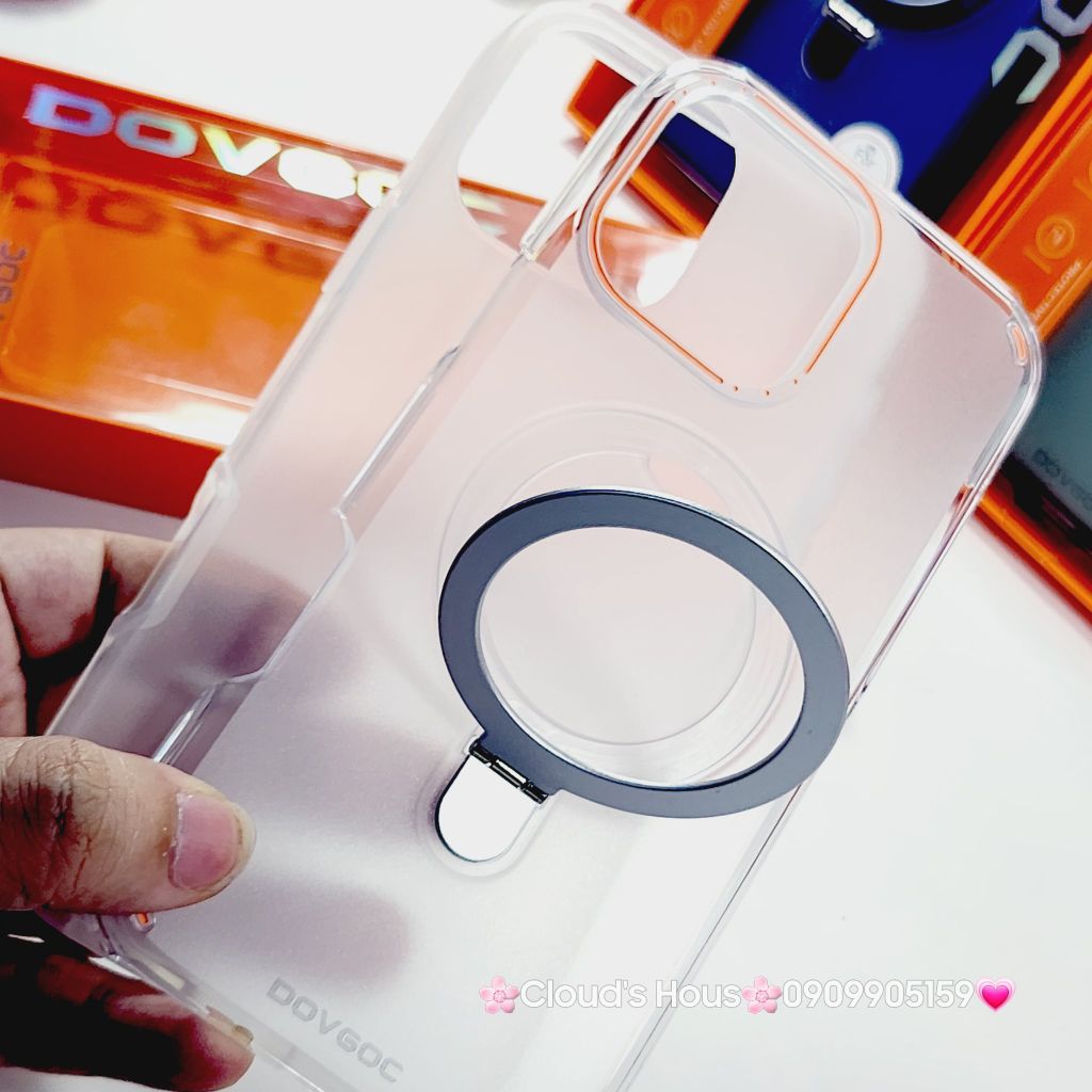 Case Ốp điện thoại iPhone Chống Shock 2 lớp chính hãng DOVGOC Siêu Xịn iPhone 15/16/Pro/Promax