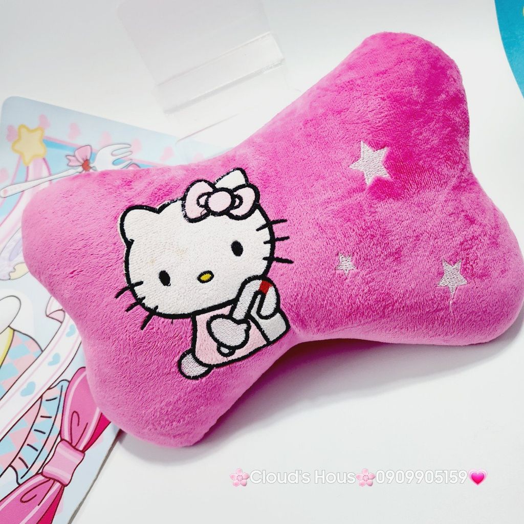 Gối kê cổ ô tô Hello Kitty