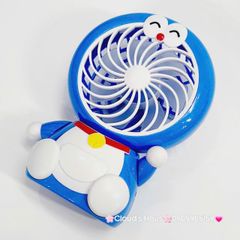 Mini Fan - Quạt Cầm Tay - Để Bàn Doraemon Mập Ngồi